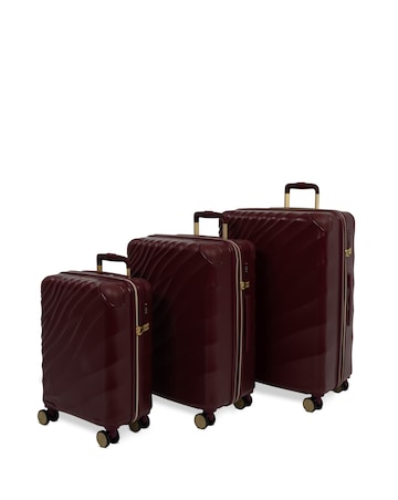 Rock Luggage Sahara 3pc Hardshell Suitcase Set