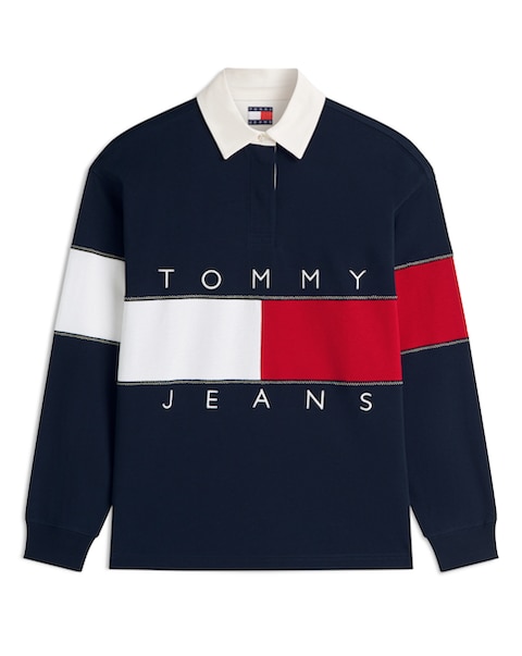 Tommy Jeans Flag Rugby Sweatshirt