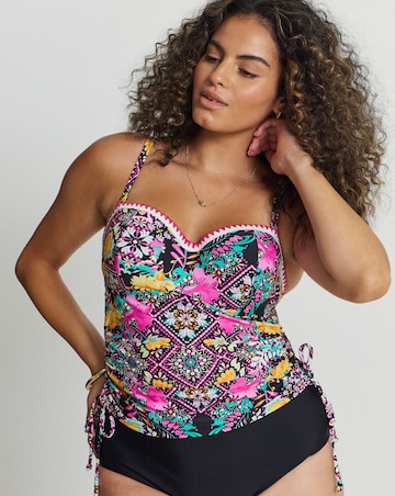 Figleaves Frida Underwired Bandeau Tankini Top