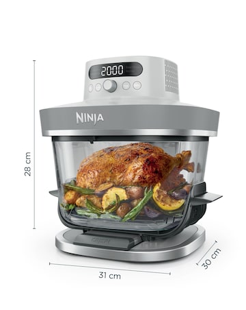 Ninja CRISPi PRO 5 in 1 Glass Air Fryer White