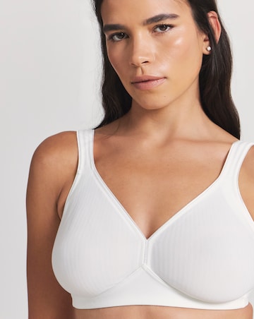 Triumph Modern Soft Cotton Non Wired Bra White