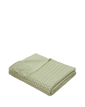 Appletree Textured Knit Throw