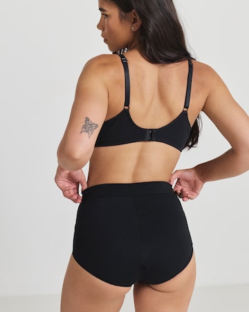 Sloggi (2 Pack) Cotton Double Comfort Maxi Knickers Black
