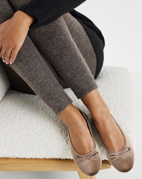 Moxie Soft Ballerina Slipper - Extra Wide Fit (EEE)