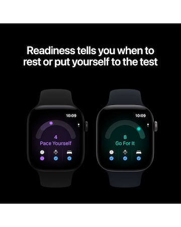 Apple Watch Series 12 GPS + Cellular 46mm - Black Aluminium/Black Sport - S/M