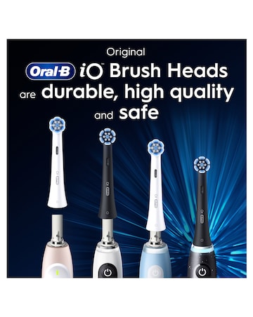 Oral-B iO Gentle Clean Black Refill heads 4 Pack
