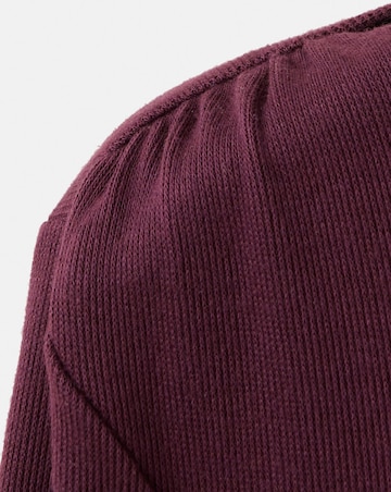 Mango Long-Sleeved Boat Neck T-Shirt