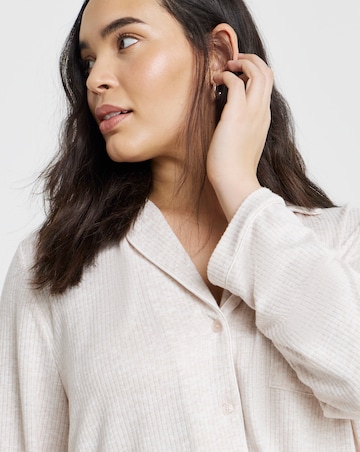 Pretty Secrets Brushed Rib Pyjama Set
