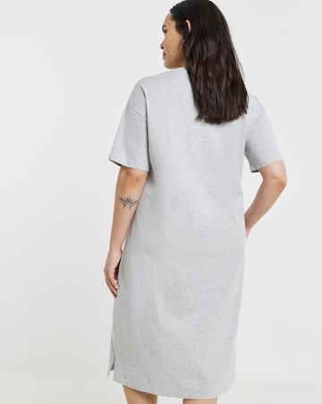 Pretty Secrets Value Grey Marl Bow Nightie
