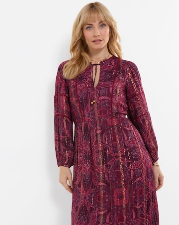 Joe Browns Beautifully Boho Long Sleeve Maxi Dress
