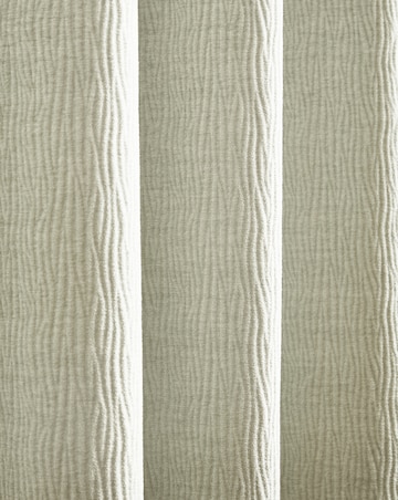 Catherine Lansfield Crinkle Chenille Curtains