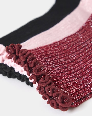 Pretty Secrets (3 Pair Pack) Glitter Ankle Socks