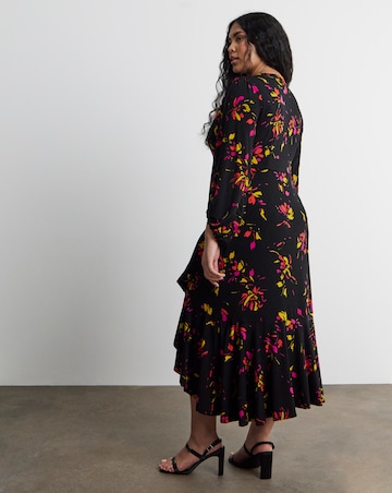 Joanna Hope Floral Print Luxe Jersey Maxi Dress