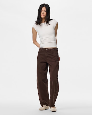 Pieces Grace Mid Wasted Barrel Jean 32 Leg