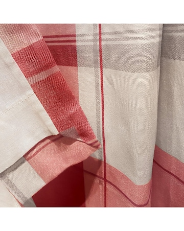Balmoral Check Eyelet Curtains