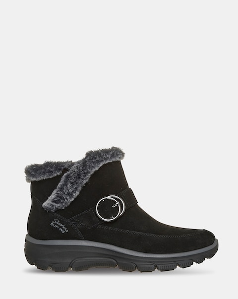 Skechers Slip Ins Relaxed Fit Easy Going Boots - Standard Fit (D)