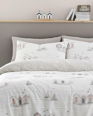 Fusion Beach Huts Duvet Cover Set