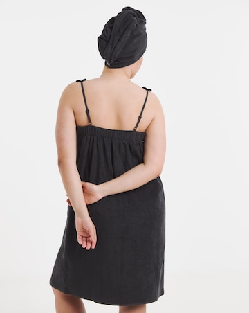 Pretty Secrets Towelling Shower Wrap And Turban