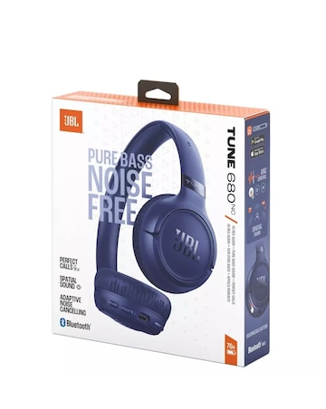 JBL Tune 680NC On-Ear Headphones - Blue