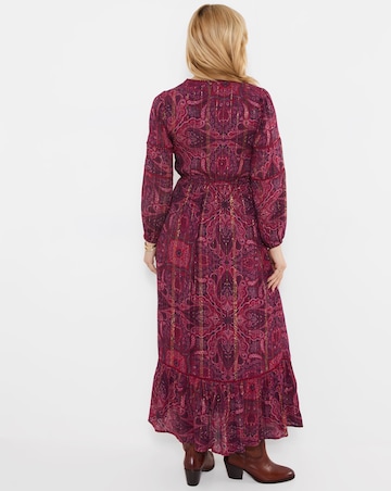 Joe Browns Beautifully Boho Long Sleeve Maxi Dress