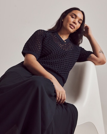 Julipa 2 In 1 Knit Midi Dress