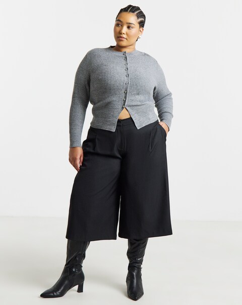 Simply Be Black Culotte