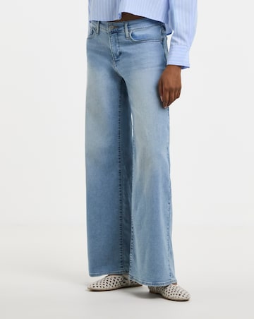 Levi's 318 Shaping Wide Leg Jeans
