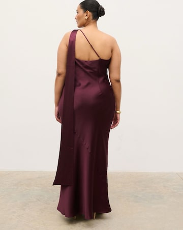 Pretty Lavish Sheree One Shoulder Sash Maxi Dress