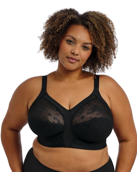 Goddess Verity Full Cup Non Wired Bra Black