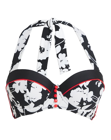Joe Browns Mono Print Wired Bikini Top