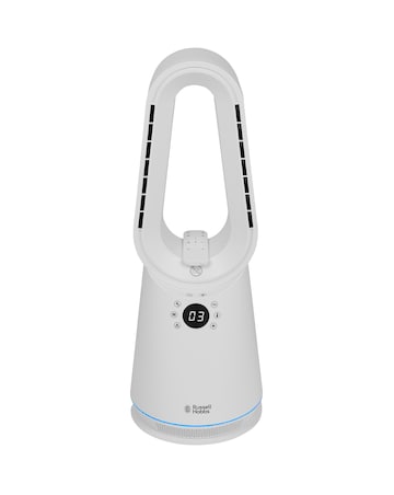Russell Hobbs Bladeless Fan & Heater - White
