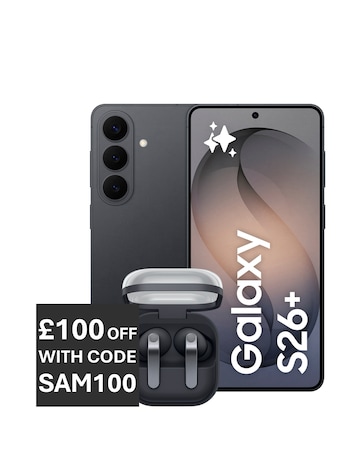 Samsung Galaxy S26+ 512GB (Black) & Galaxy Buds4 Pro bundle
