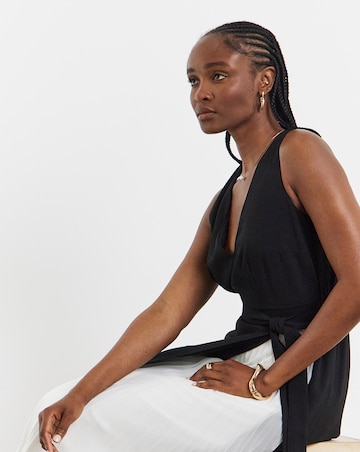 Joanna Hope Dress With Pleated Panel