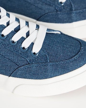 Millie Classic Lace Up Trainers - Wide Fit (E)