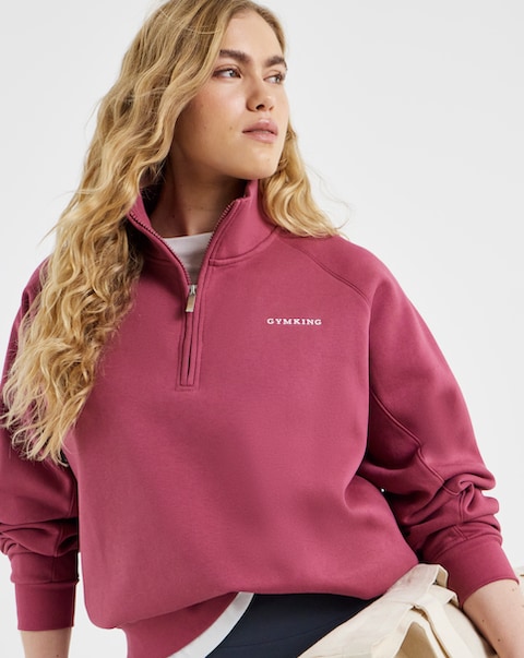 Gym King 365 Raglan Sleeve Funnel Neck
