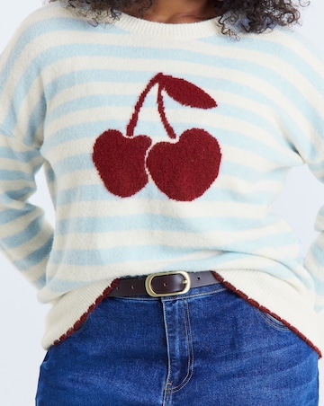 Cherry Stripe Jumper