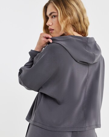 Sculpt Activewear Oversized Modal Zip Hoodie
