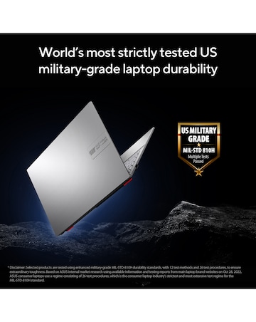 ASUS Vivobook Go Laptop - 15.6in Ryzen 5 8GB 256GB - Silver