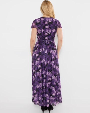 Joe Browns Petite Fabulous Floral Mesh Maxi Dress