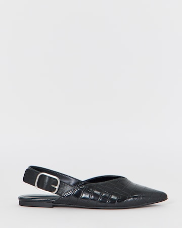 Hazel Slingback Pointed Shoes - Extra Wide Fit (EEE)