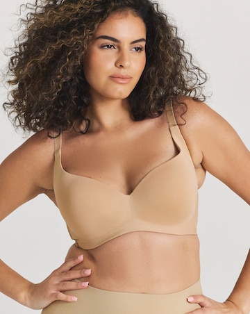 MAGISCULPT Smooth & Sculpt Ultimate Comfort Wired T-Shirt Bra (B-F) Almond