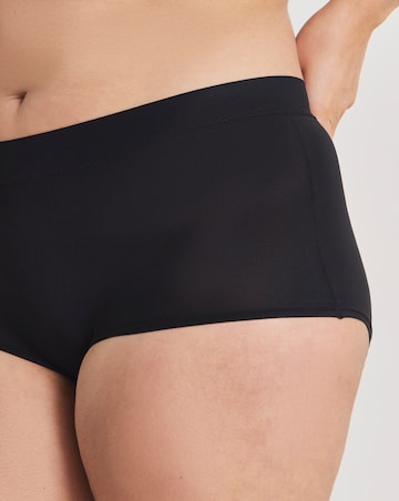 MAGISCULPT Super Soft 360 Stretch Full Brief Knickers Black