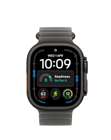 Apple Watch Ultra 4 GPS + Cellular 49mm - Black Titanium/Translucent Black Band
