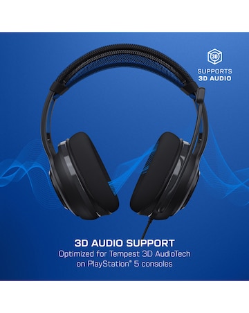 Turtle Beach Atlas 200 Wired Headset for PS5 & PS4 - Black