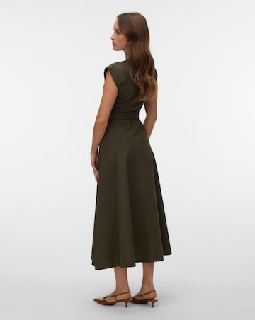 Vero Moda Midi Belted Dress
