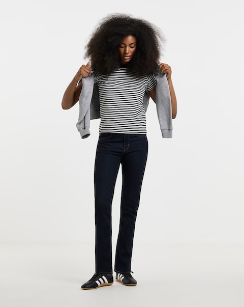 Levi's 724 High Rise Straight Jeans