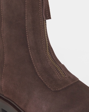 Jessy Zip Detail Ankle Boots - Extra Wide Fit (EEE)