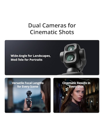 DJI Osmo Pocket 4P Handheld Gimbal Camera (Vlog Combo)