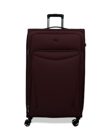Rock Luggage Vitality 3pc Softshell Suitcase Set