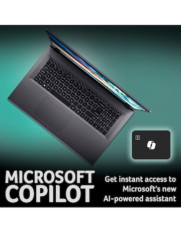 Acer Aspire Go 17.3in Laptop - Intel Core 3 8GB 128GB - Iron